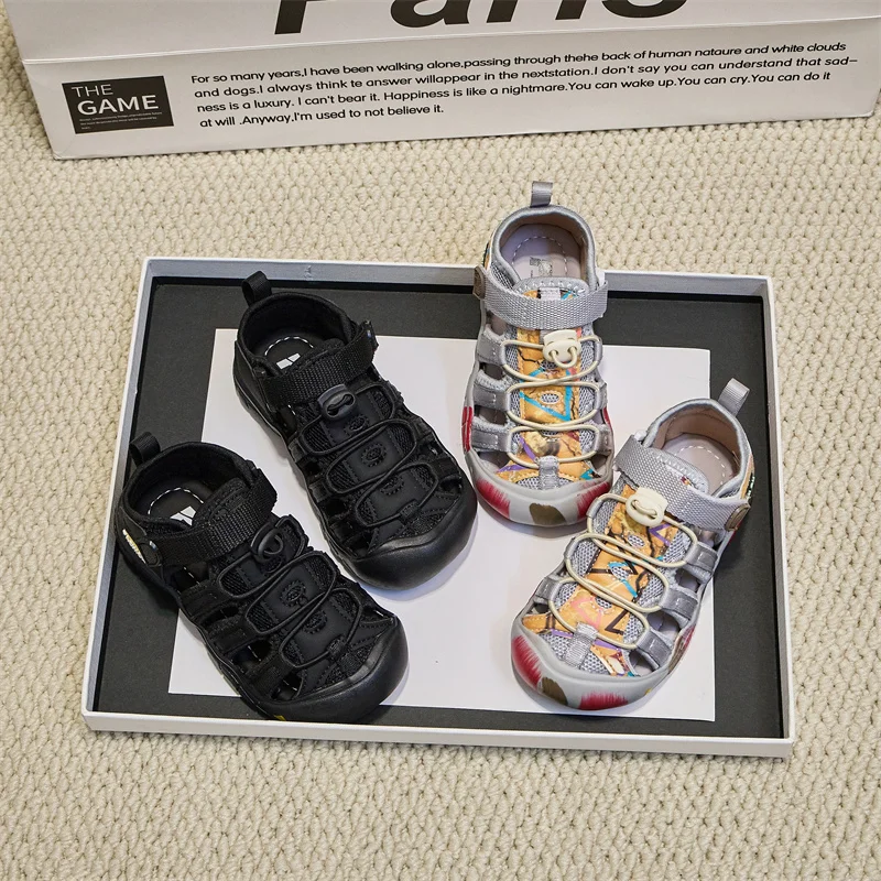 Non Slip Kids Sports Sandals Summer Beach Shoes