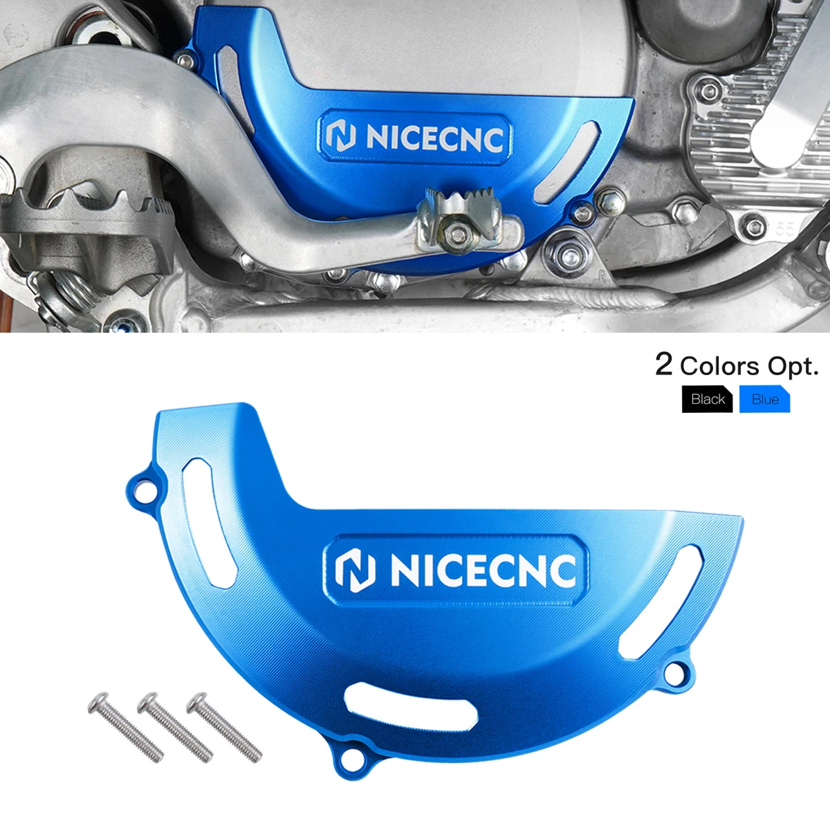NiceCNC Motoryclce Clutch Side Cover Guard for YAMAHA YZ 250 250X YZ250