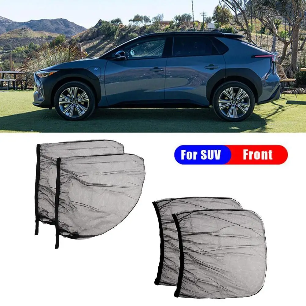 

Two Models Yarn Type Car Mosquito Net Outdoor Mosquito Cover Sunshade Sun Shade Summer Mosquito Net Car Mounted Interior