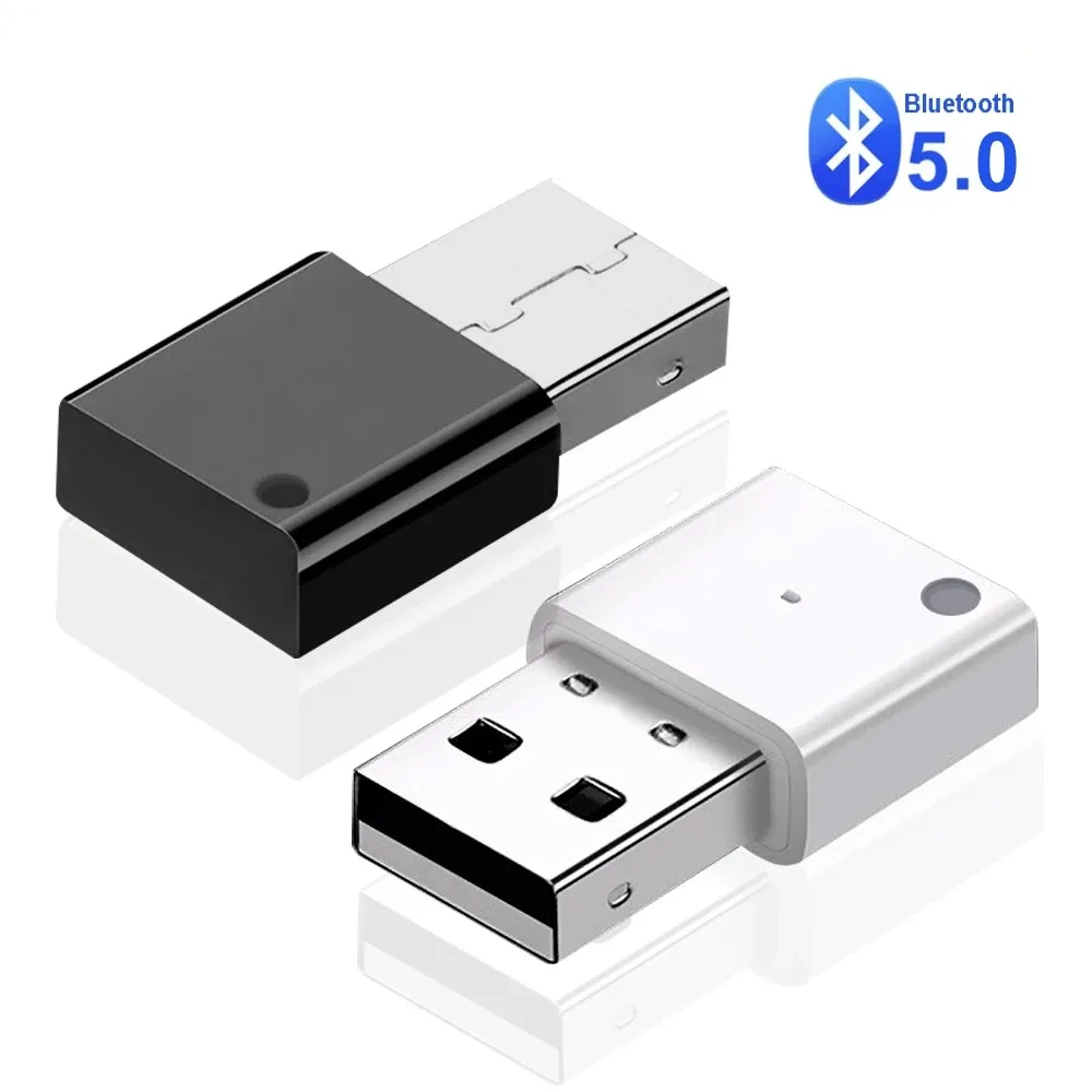 Bluetooth 5.0 USB Audio Receiver Adapter Mini Wireless Dongle for Car Radio MP3 Player Speakers Music Connection