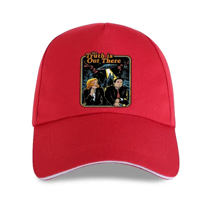

new cap hat The X Files Truth Is Out There Book Cover Men'S Baseball Cap Retro Cartoon Men Cotton Tops Anime Harajuku Streetwea