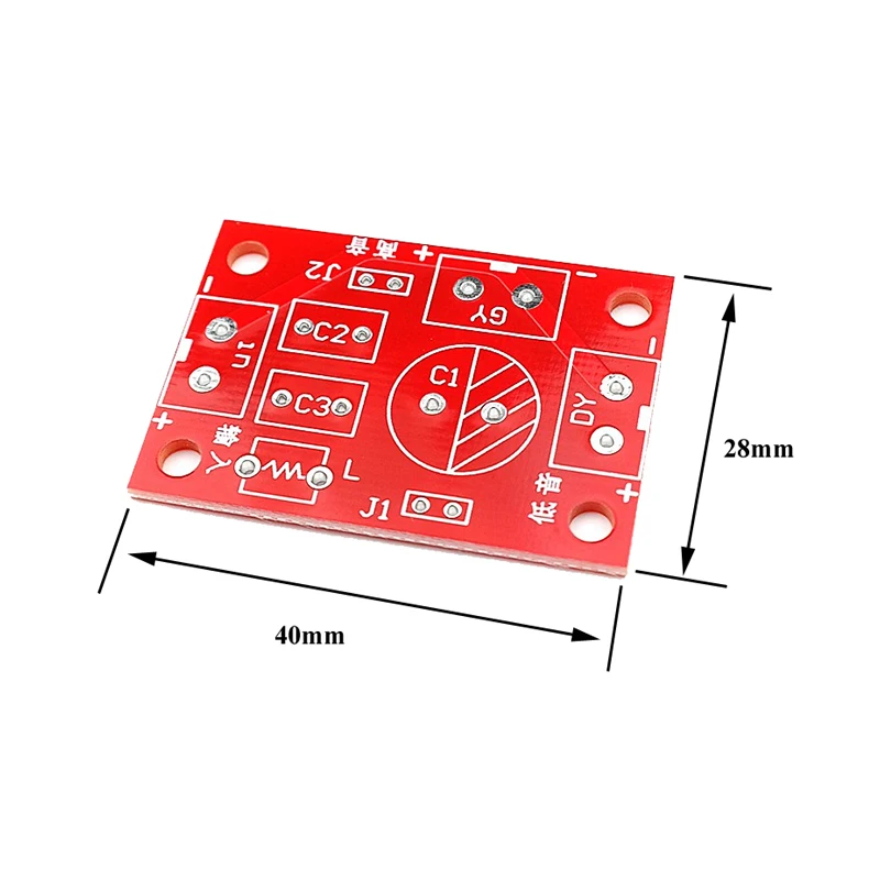 DLHiFi Audio Frequency Divider Board Adjustable Speaker Treble Bass 2 Way Crossover Filters Audio Accessories For Home Amplifier