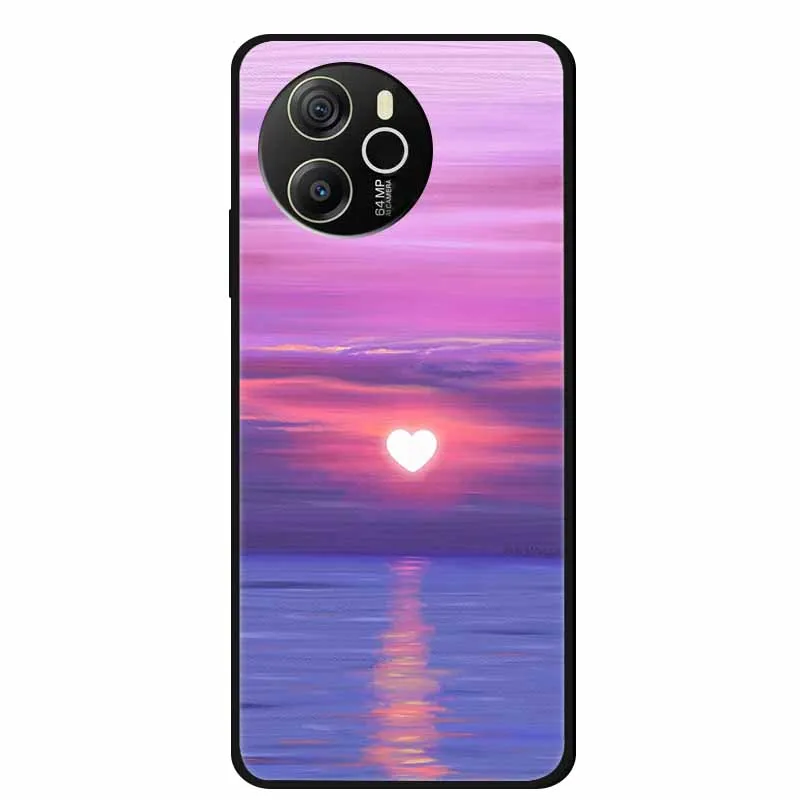 Animal Painted Soft TPU Silicone Back Cover - Fashionable Phone Case