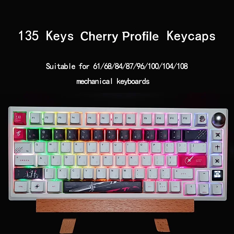 XVX Yuki Aim Keycaps for Keyboard with Japanese Layout Anime