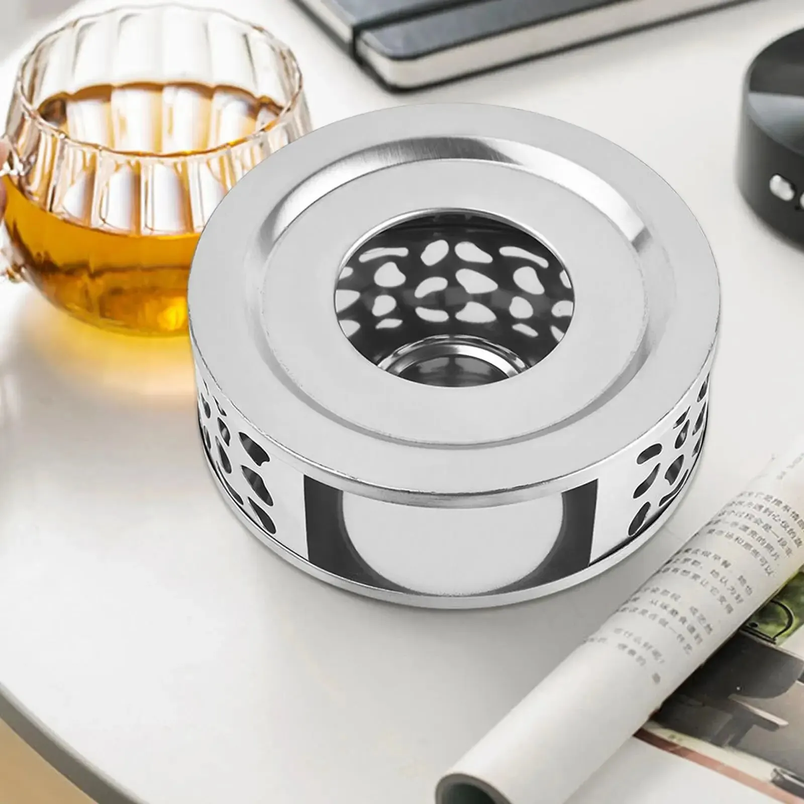 Teapot Warmers Stainless Steel Stove Multifunction Candle Coffee Accessories