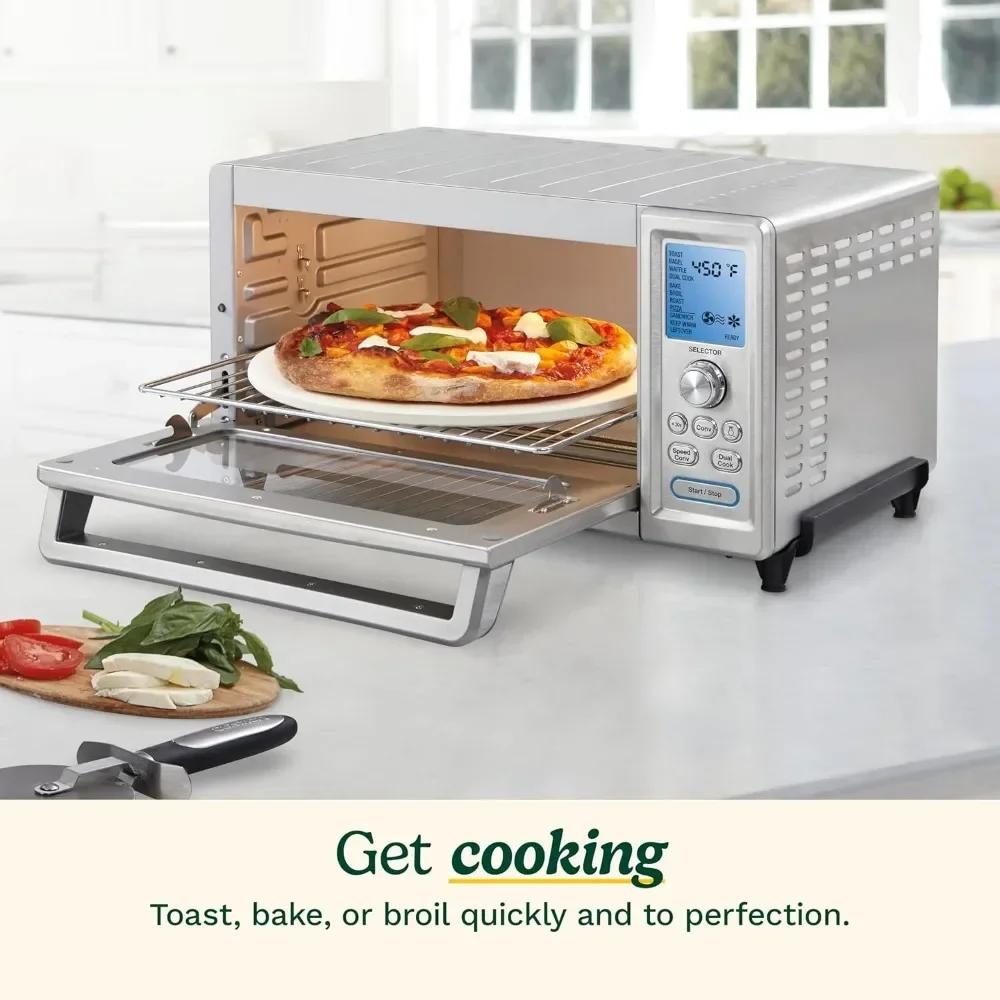 n Toaster Oven, Stainless Steel, 16.93"D x 20.87"W x 11.42"H, TOB-260N1 3