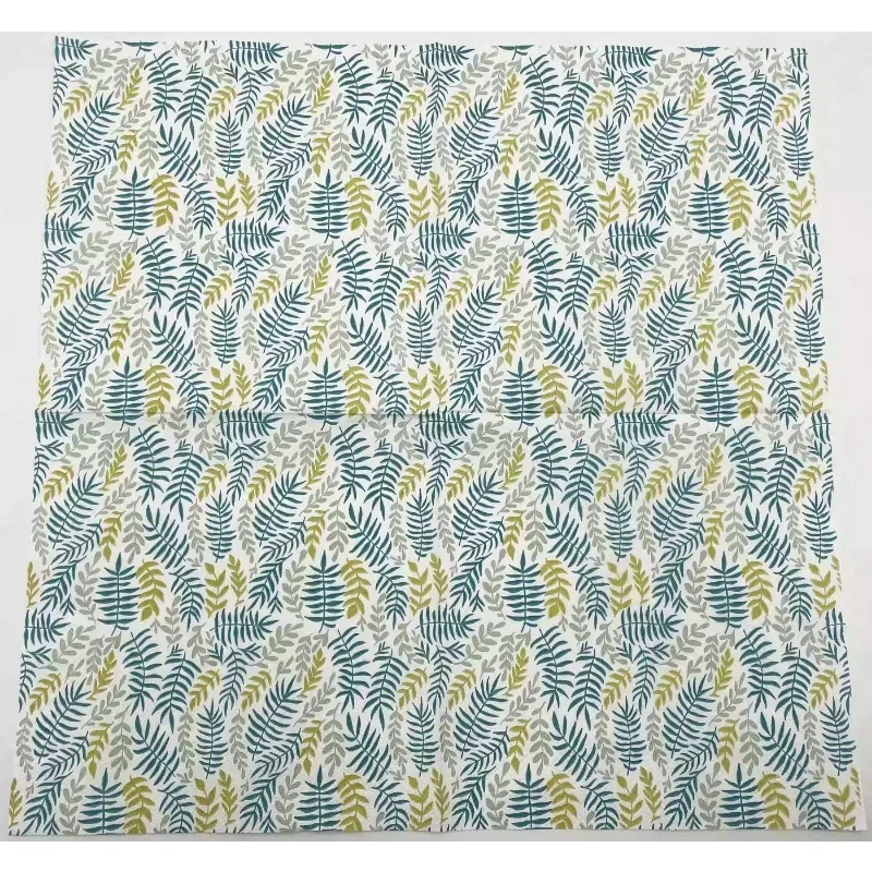 Colorful Printed Napkins 2 Ply Leaf Flower Paper Party Wedding Folding Disposable Wine Glass Placemats 20pcs/pac 33*33cm Cheap