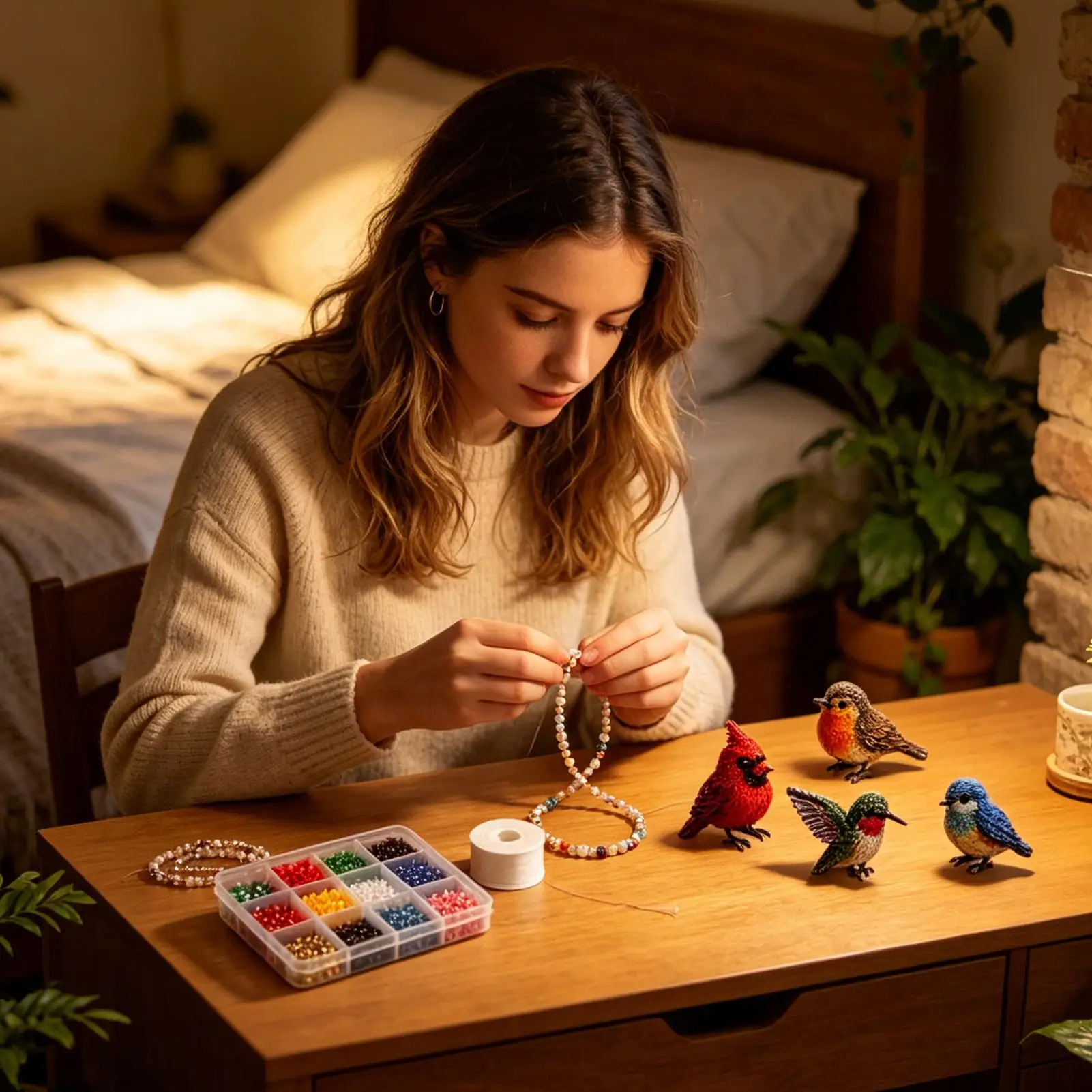 Kit 3D di Animali con Perline, Set Artistico Fai-da-Te con Istruzioni, Kit Creativo di Gioielli per Adulti e Principianti - immagine 4
