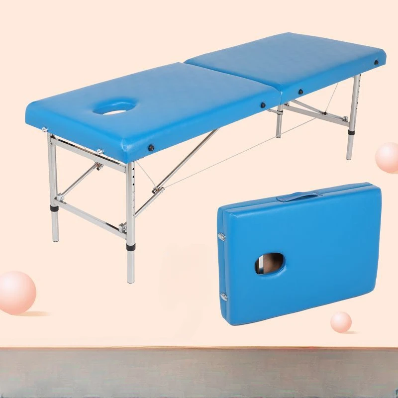 

Beauty Tattoo Lash Metal Spa Bed Cosmetologist's Couch Manicure Table For Nails De Massage Pliable Multifunctional Professional