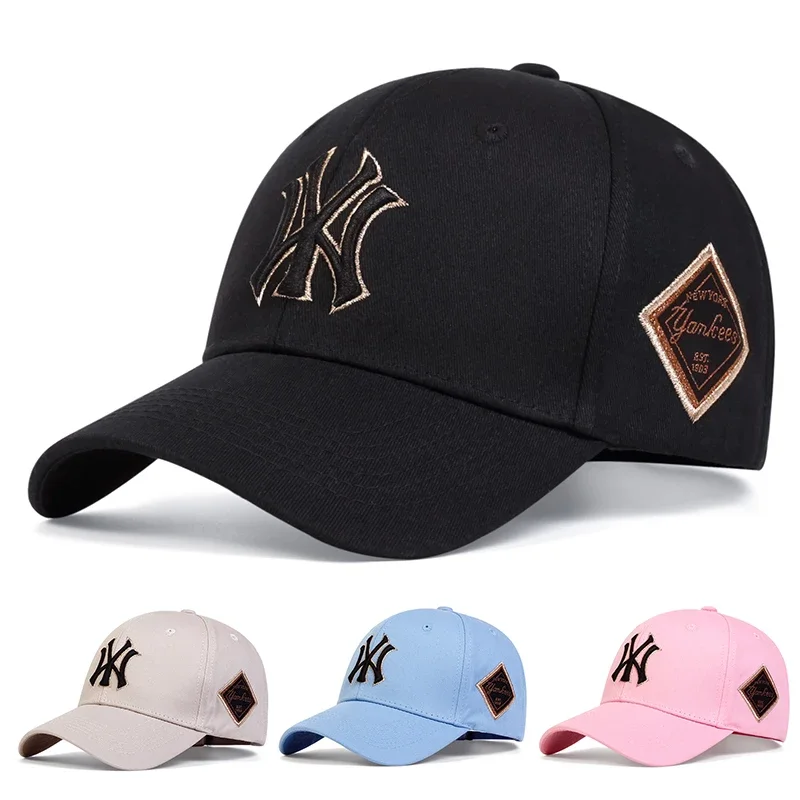 Unisex Letter Embroidery Baseball Caps Spring and Autumn Outdoor Adjustable Casual Hats Sunscreen Hat Sports Cap