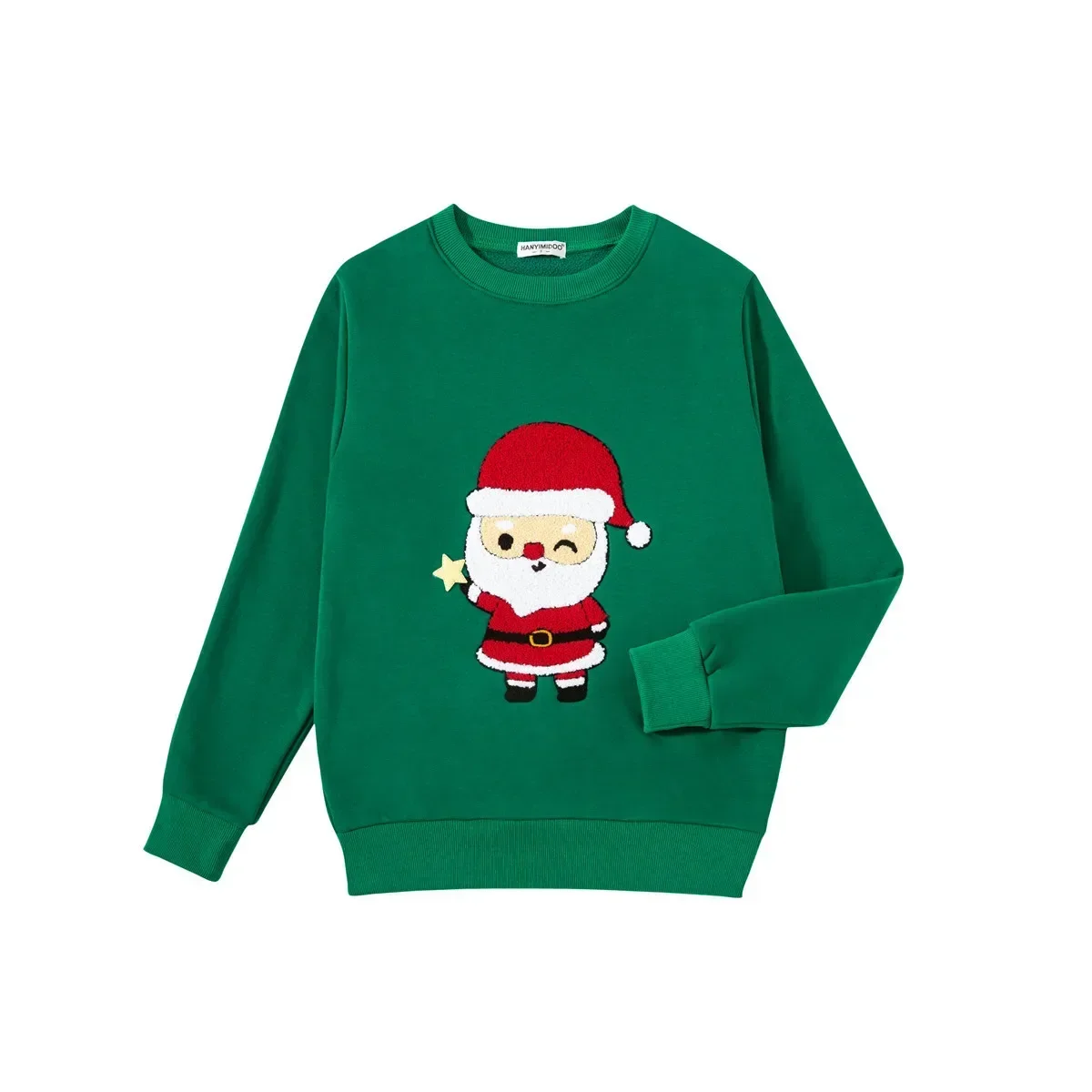 thumbnail image 1 of Ropa de abrigo Pijamas de invierno Conjuntos navideños a juego para toda la familia Adultos Niños Bebés Feliz Navidad Tops y camisetas de vellón Ropa familiar de Año Nuevo, 1 of 5