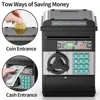 Large Electronic Money Coin Banks with Password Protection, Automatic Paper Money Scroll Saving Box, Great Gift for Kids Age 3+ 1