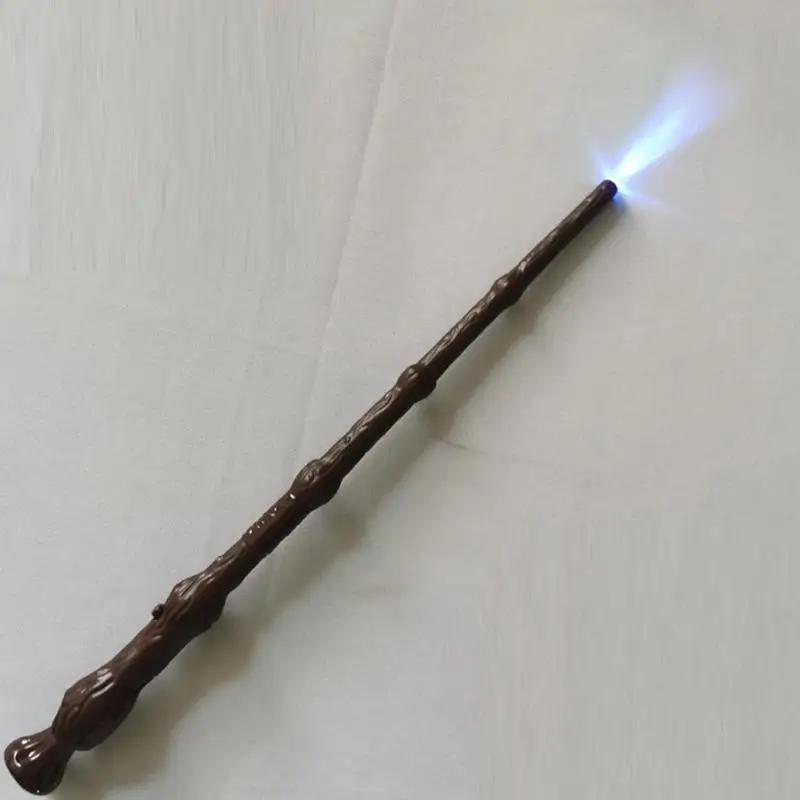 Magic Wand Halloween Party Cosplay Magic Wizard Magic Wand Light Up Sound Lighting Fairy Wand Children Girls Boys Party Costume Accessories