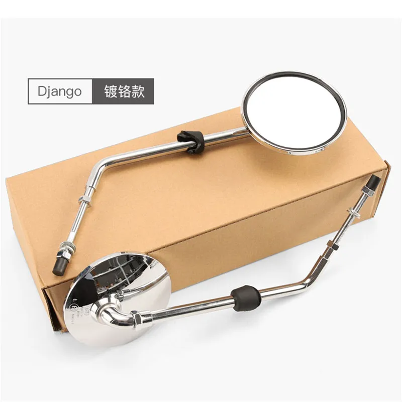For Django QP150T-C Brand Motorcycle Side Mirrors Motorbike Rear View Mirror Ultra Wide Field of View Motorcycle Accessories 6