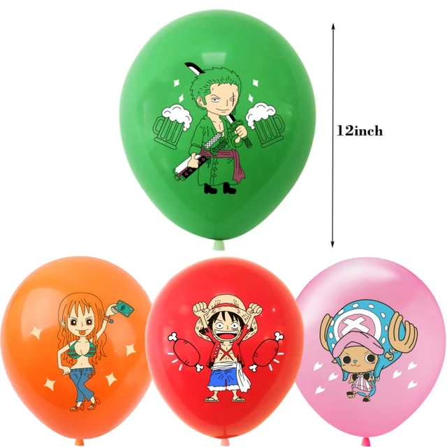 Birthday Decoration One Piece Luffy  One Piece Anime Birthday Theme -  Party - Aliexpress