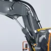 1/14 RC Excavator Hydraulic 3 Arm EC160E Light Sound RC Diggers Quick Release Flat Bucket CNC Big Arm ST8 RC Truck Toys Model 4