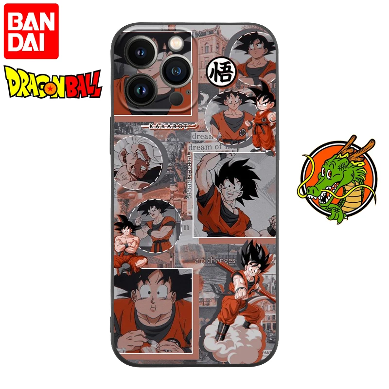 Anime Dragon-Ball-Z Son-Goku Phone Case For iPhone 13 11 Pro Max 12 Mini XS Max X XR 7 8 Plus Back Cover Soft TPU Shell Fundas best case for iphone 13 pro max