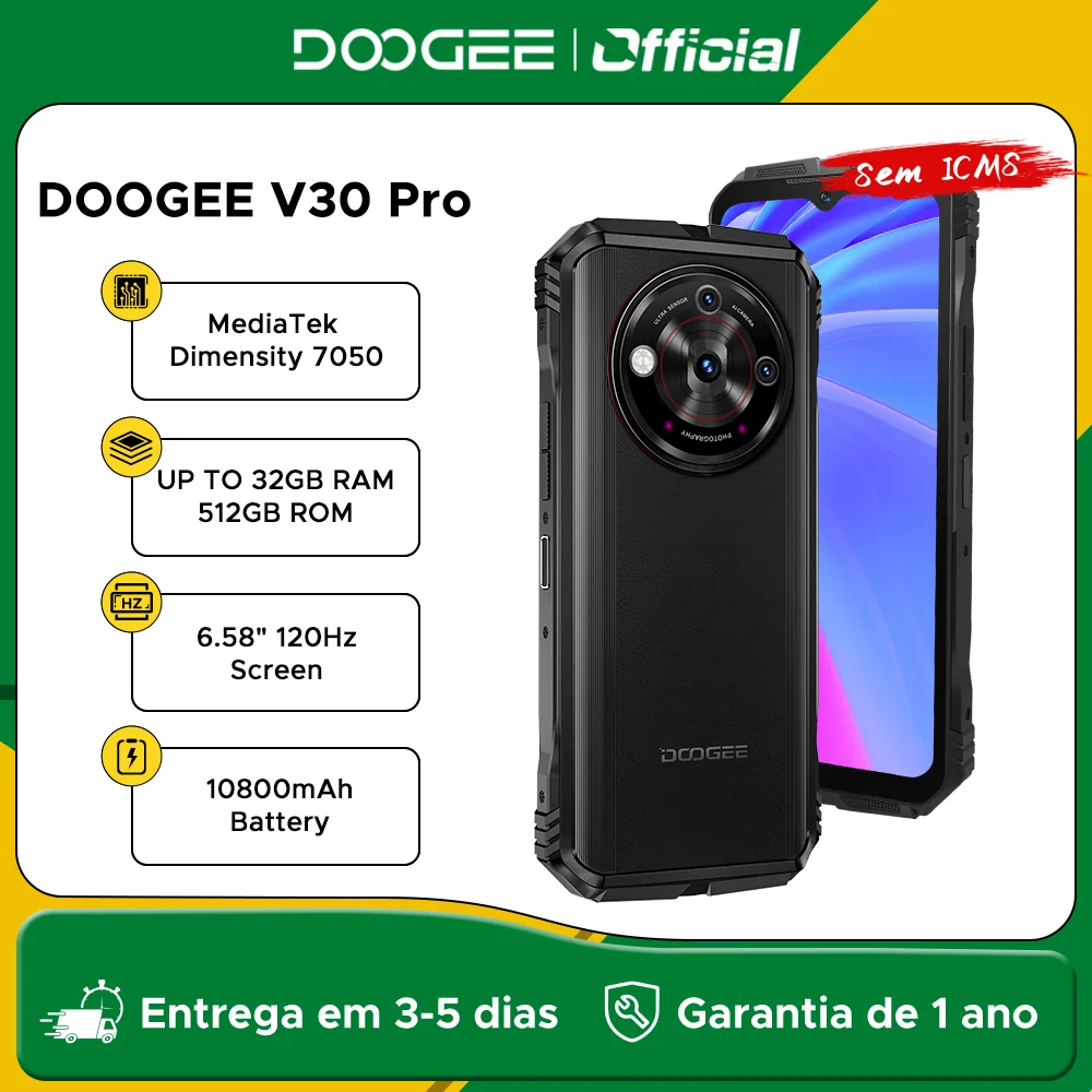 doogee v30 pro グローバル版 12GB 512GB Doogee V30 PRO una BESTIA