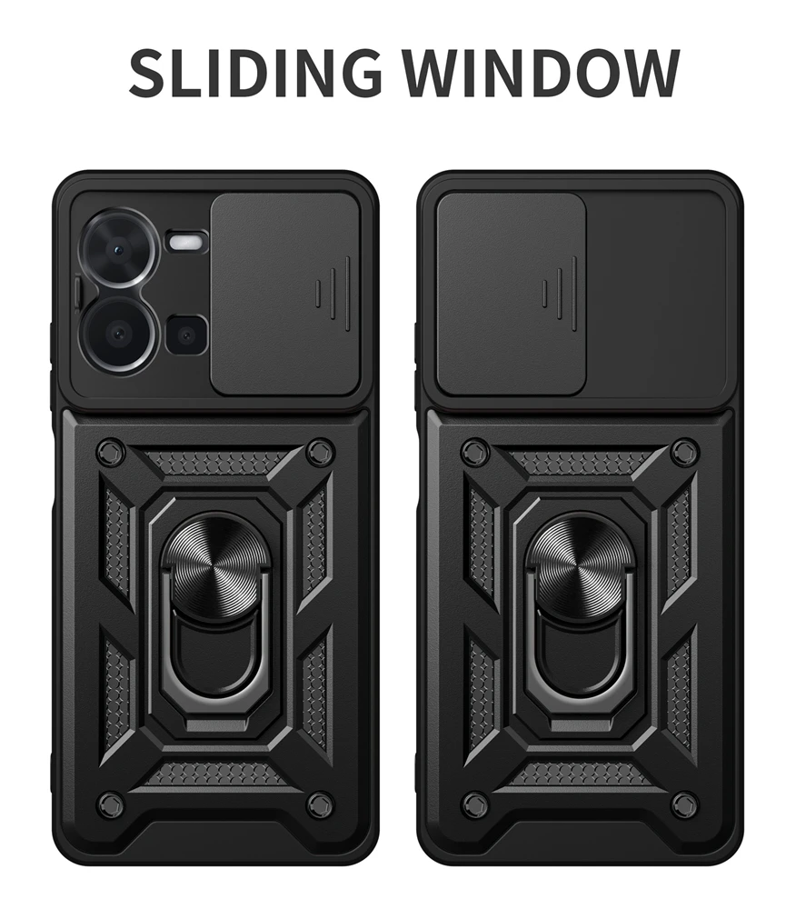 Rüstungshülle für Vivo Y28s Y18 Y18e Y28 Y03 Y02 Y17S Y27 Y16 Y29 Y31 Y35 Y36 Y38 Y39 Y55 Y76 4G 5G Abdeckung Schieberkamera stoßfest – Detail 16