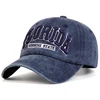Unisex FLORIDA Letter Embroidery Wash Baseball Caps Spring and Autumn Outdoor Adjustable Casual Hats Sunscreen Hat 5