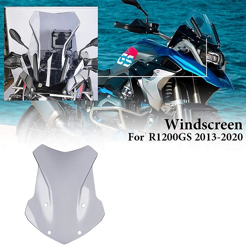 

Motorcycle Windscreen Windshield For BMW R1200GS R 1200 GS LC R1250GS ADV Adventure Wind Shield Screen Protector Parts