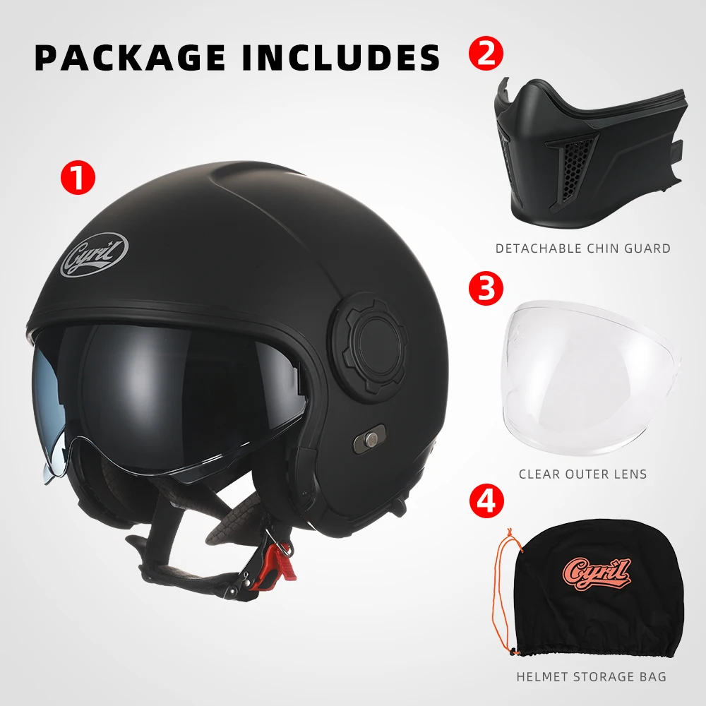 Casco Modular de motocicleta para hombre, protector de cara