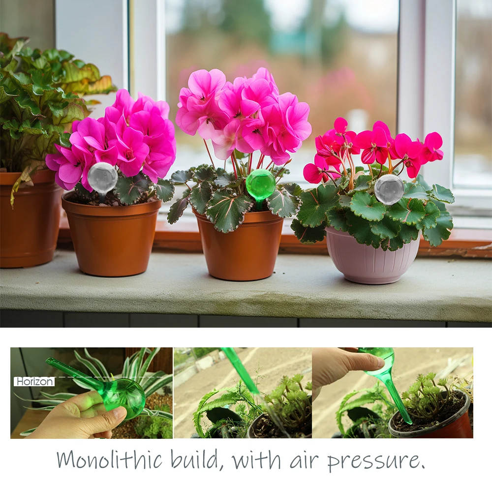 Plants Irrigation Kits Durable Auto Automatic Dripper Round Ball with Bird Shape Flower Pot Waterer Plants Home Garden Tools Watering Drip Irrigation