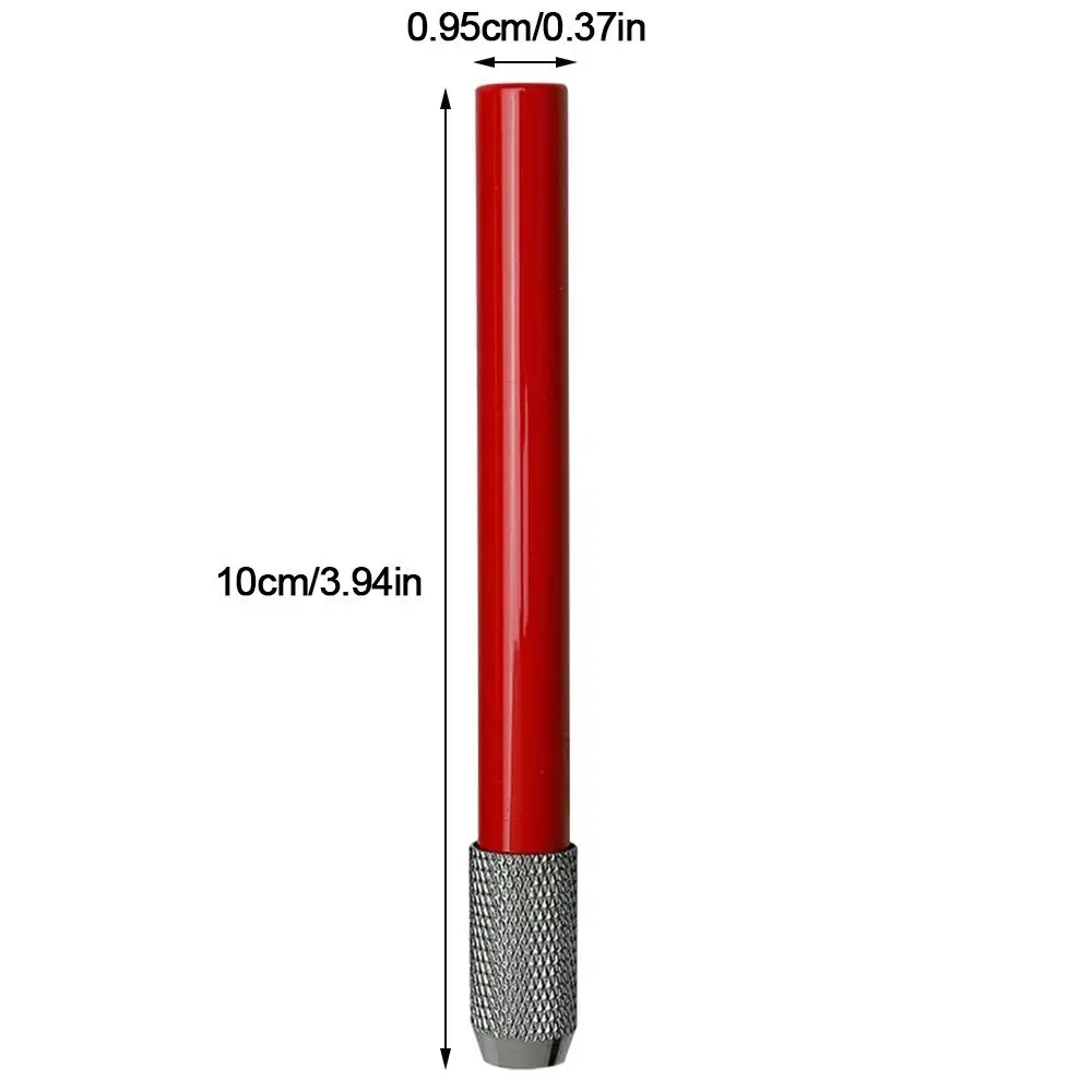 새로운 금속 연필 연장기 범용 경량 연필 연장 홀더 조절 가능한 연필 길이 학생/예술가용