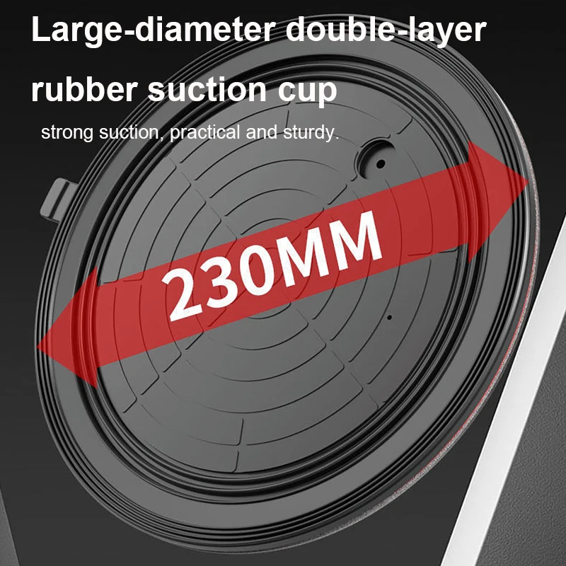 9Inch 240KG Air Pump Vacuum Suction Cups Powerful Heavy-Duty Strong Hand Pump Sucker Lifted Magnets Handling Tools Box Pack