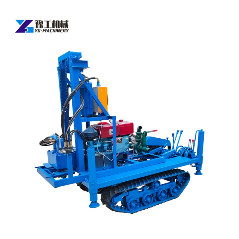 

Diesel Portable Borehole Drilling Machine 200m Water Well Drilling Rigs Drilling Machine for Sale