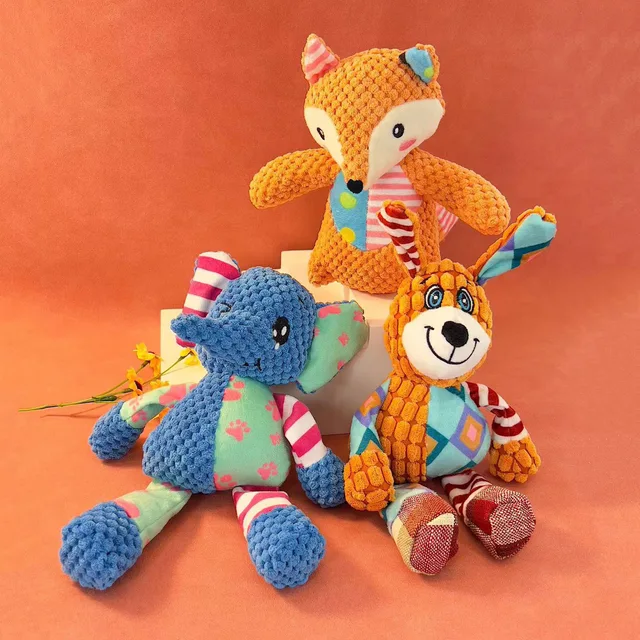 New Pet Toy Dog Interactive Plush Toys Bite Grinding Teeth Clean Teeth Bite Resistant Vocal Animals Pet Plush Toy Supplies New Pet Toy Dog Interactive Plush Toys Bite Grinding Teeth Clean Teeth Bite Resistant Vocal Animals Pet Plush Toy Supplies