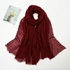 Summer Cotton Linen Scarf For Women Solid Color Sunscreen Thin Scarves Soft Shawl Foulard Viscose Spring Female Wrap Shawls New 3