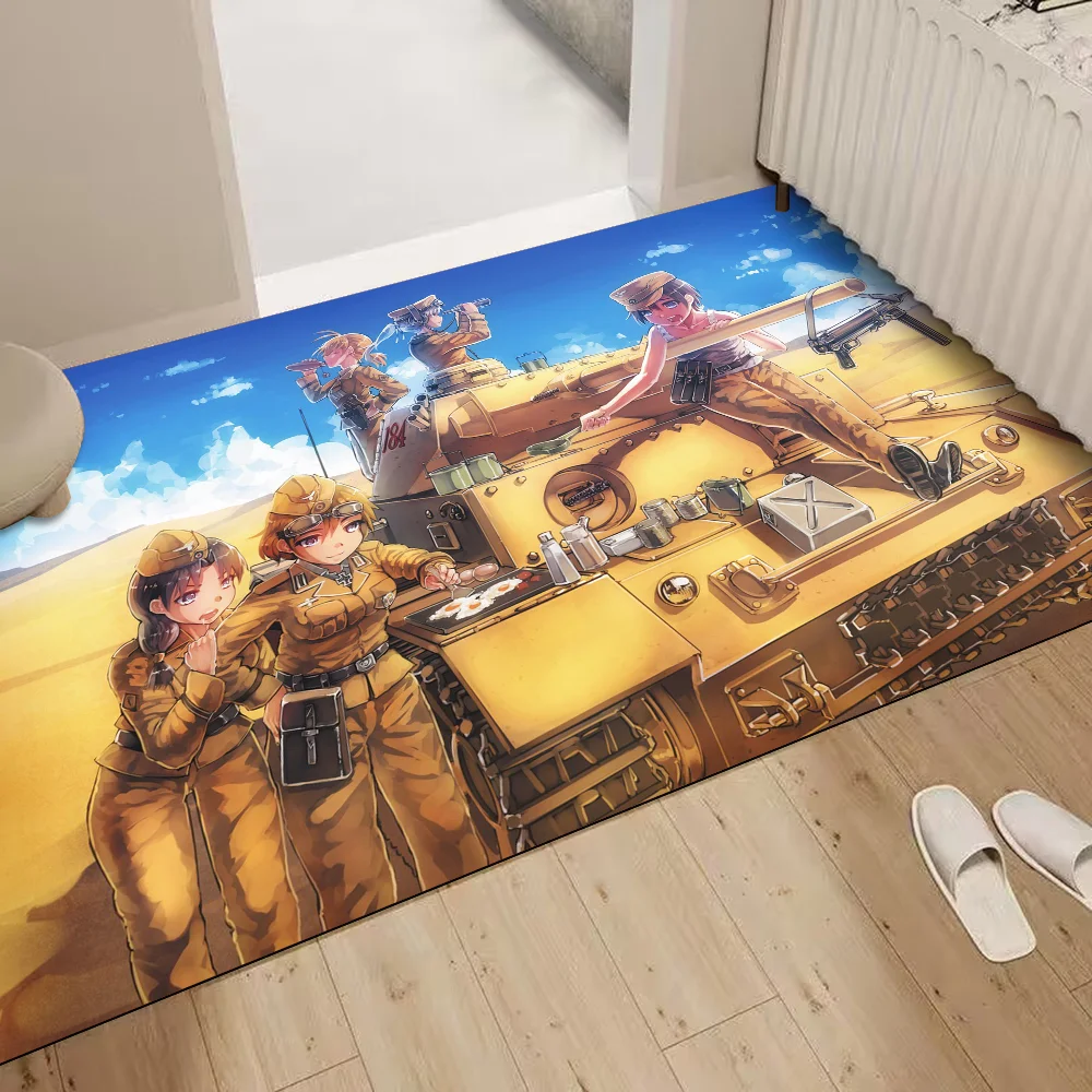 GIRLS Und PANZER Bath Mat Nordic Style Home Doormat Bathroom-Toilet Mats Bedroom Welcome Doormat 6