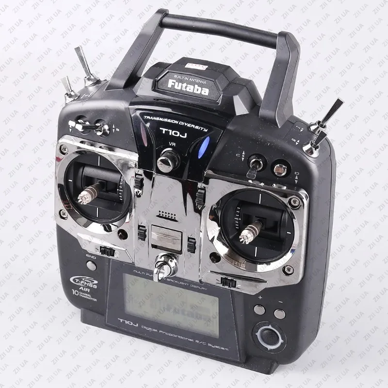 T10J 10-Channel 2.4GHz RC Transmitter Controller Set with 8CH Receiver, T-FHSS Protocol, Compatible with RC Helicopter Drone thumbnail 4