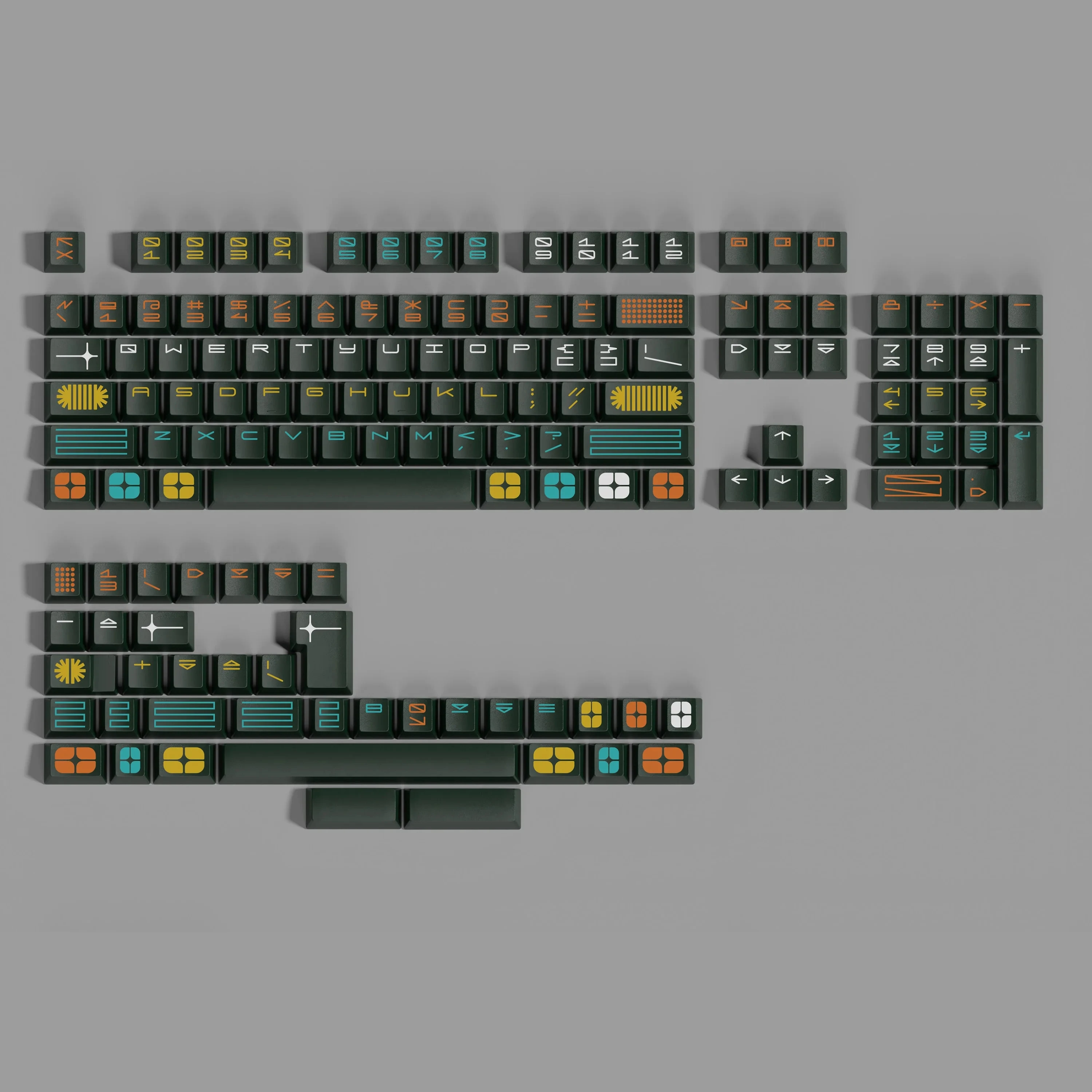 Expo Pbt Teclado Mecânico Perfil Gmk 142 Perfil Cereja Sublimação de Tintura para Interruptor mx Duplo b Split Keybar - Imagem 2