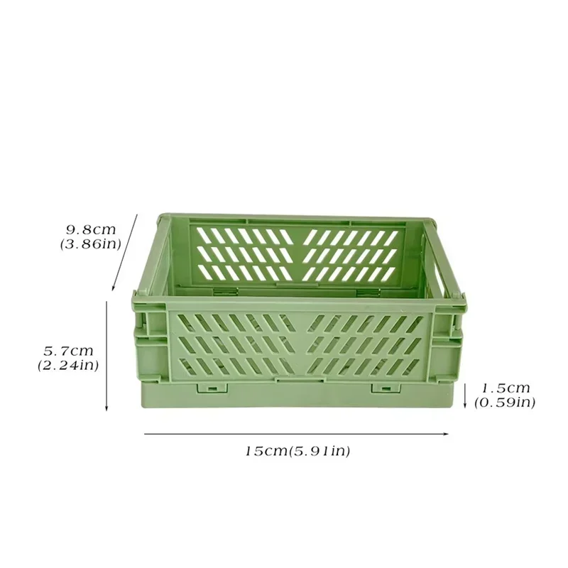 6 Color Foldable Storage Baskets Student Desktop Holder Tape Stationery Cosmetic Storage Box Home Office Organizer Container desktop storage box,stationery organizer,desktop storage shelf,stationery storage box,desktop storage kit,storage drawer boxes