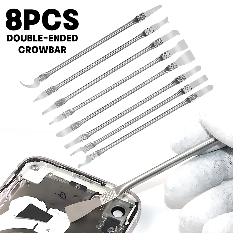 8-in-1 CPU Hebeln Messer Entschleimung Werkzeug Handy Demontage Reparatur Schaber Motherboard Chip Spachtel Messer reparatur Werkzeug Set
