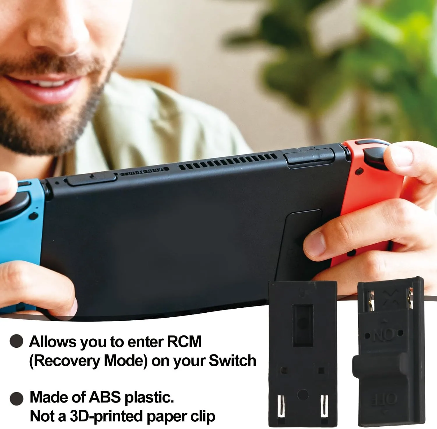 RCM Switch Soldering Jig - Plastic Short-Circuit Tool for RCM Mode