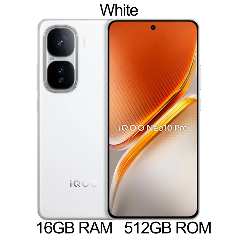 新品同様 iQOO Neo10 Pro 12GB + 256GB ホワイト China Version Original VIVO iQOO Neo 10 Pro Dimensity 9400 6100mAh