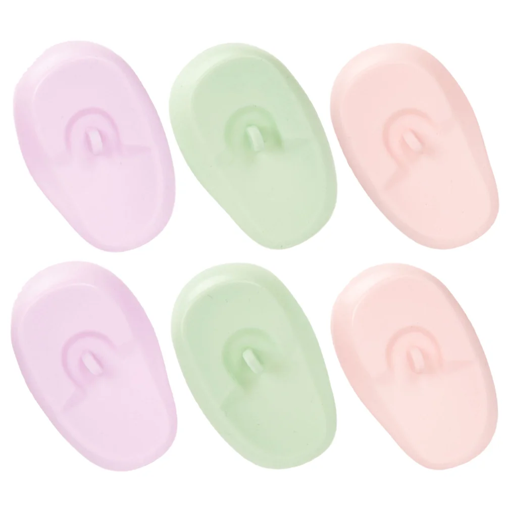 

Silicone Ear Covers Hair Salon Ear Cover Hair Coloring Ear Protector Hair Dye Cover Earmuffs Hairdressing Ear Protectors Shield