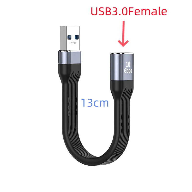 ตัวเลือกสินค้า สาย USB 3.0 ยืดหยุ่น 13 ซม. ความเร็วสูง สำหรับอุปกรณ์ต่างๆ