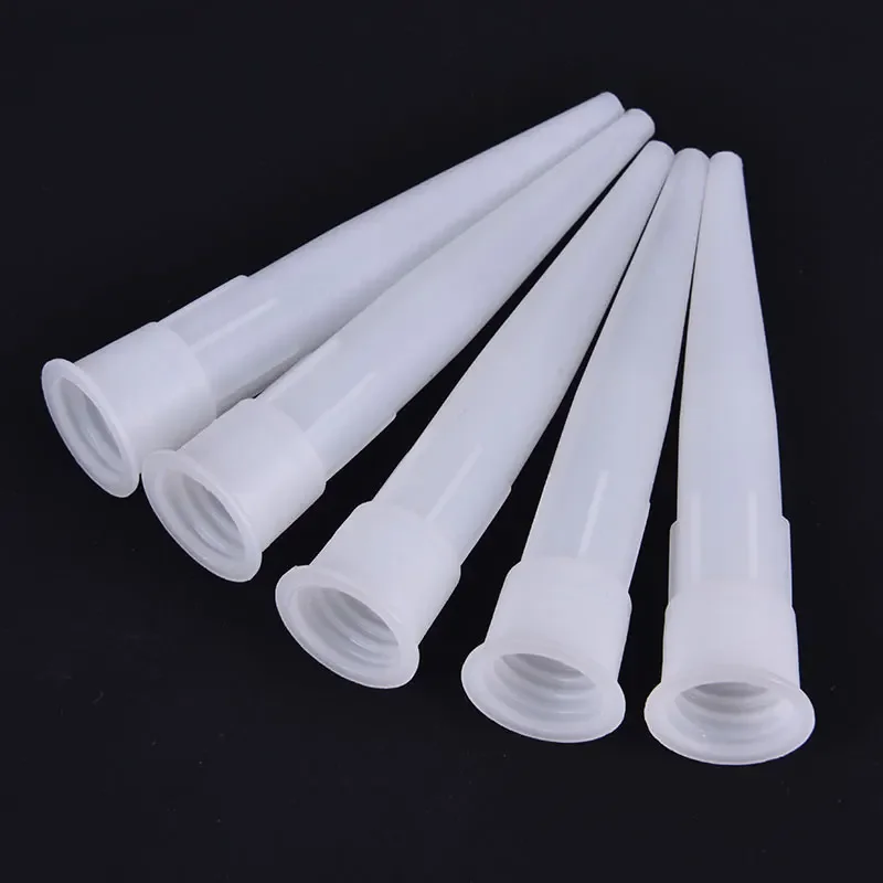 Caulking Gun Nozzles 5-50pcs Glass Plastic Glass Glue Caulking Tips Mouth Caps Home Construction Tools