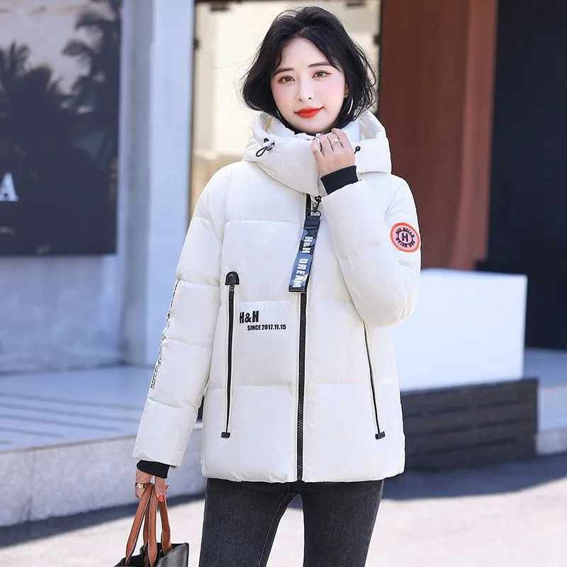 2023 New Women Down Jacket Winter Coat Female Warm Thick Parkas Given To Philandering Loose Outwear Fashion Hooded Overcoat