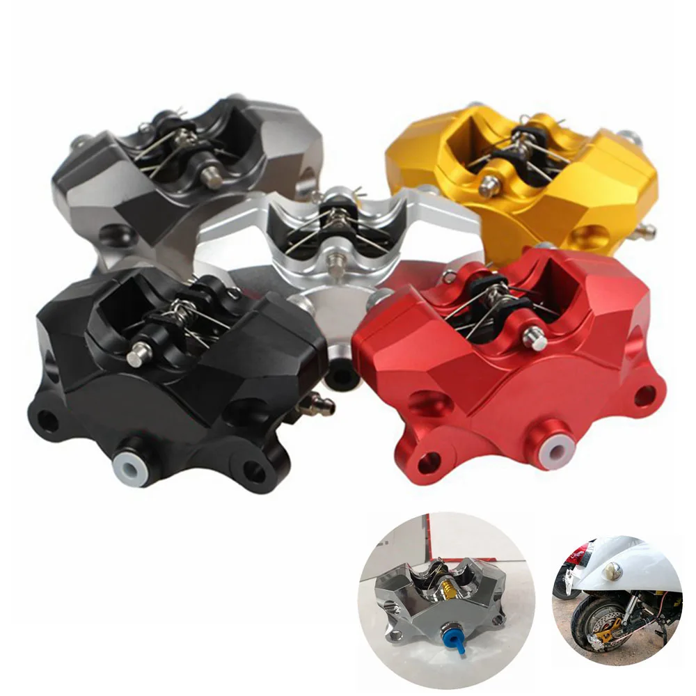 

Universal CNC Motorcycle Scooter Brake Caliper With Pads P2x34mm 84mm Pitch For Honda Kawasaki Suzuki Ducati Yamaha BWS RSZ Niu