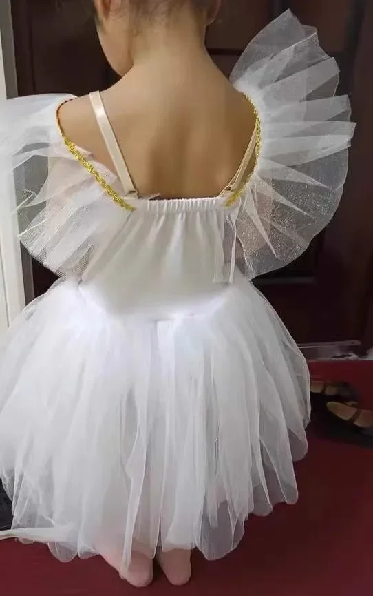 الصيف فتاة فستان الباليه توتو الاطفال ملابس الأطفال يوم Vestidos ملابس رقص الفتيات فساتين غير رسمية ثياب الباليه الزي