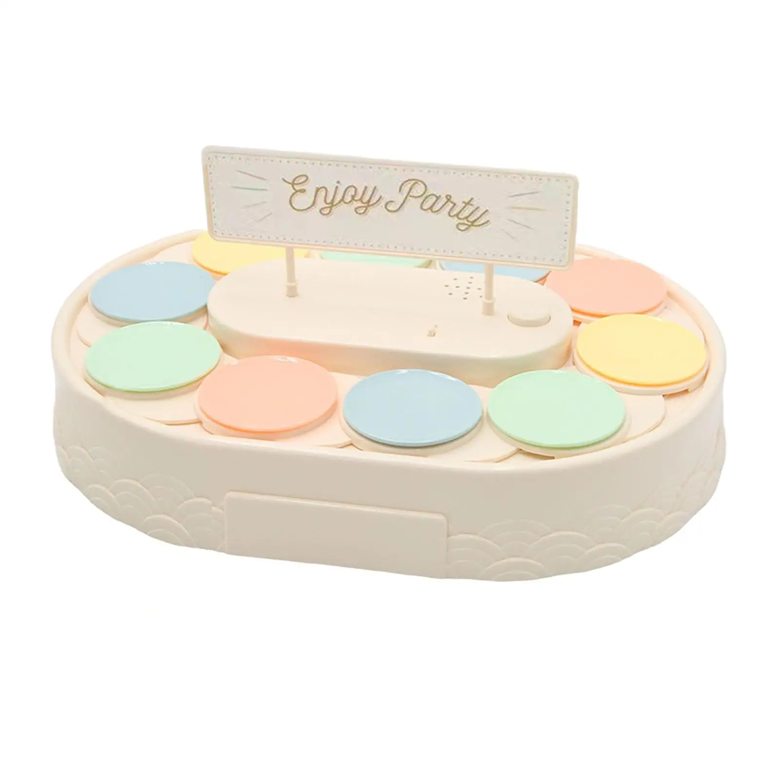 Carousel Cupcake Holder with Serving Trays Automatic Rotating for Birthday