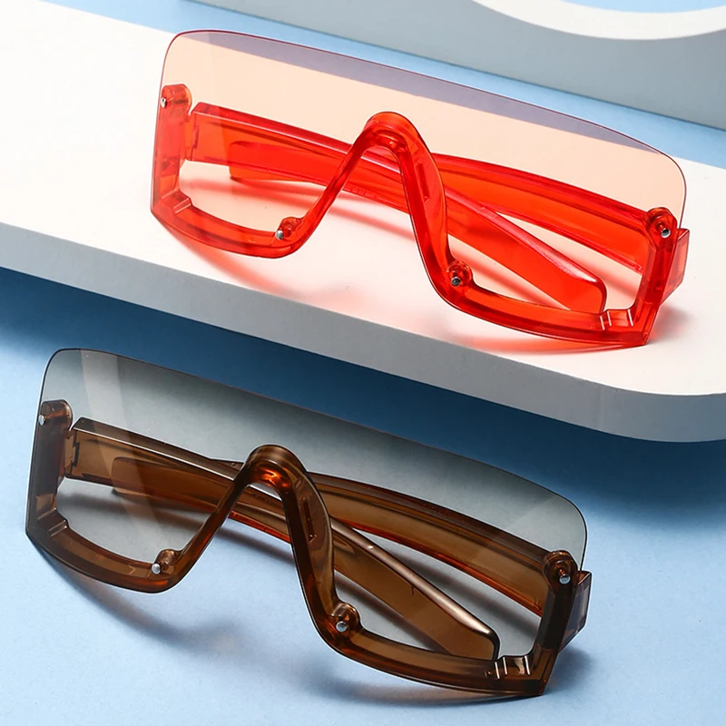Vintage Big Square Sunglasses For Women Men Rectangle Sun Glasses Female Oval Eyewear Sunglasses for Male Female Eyeglasses