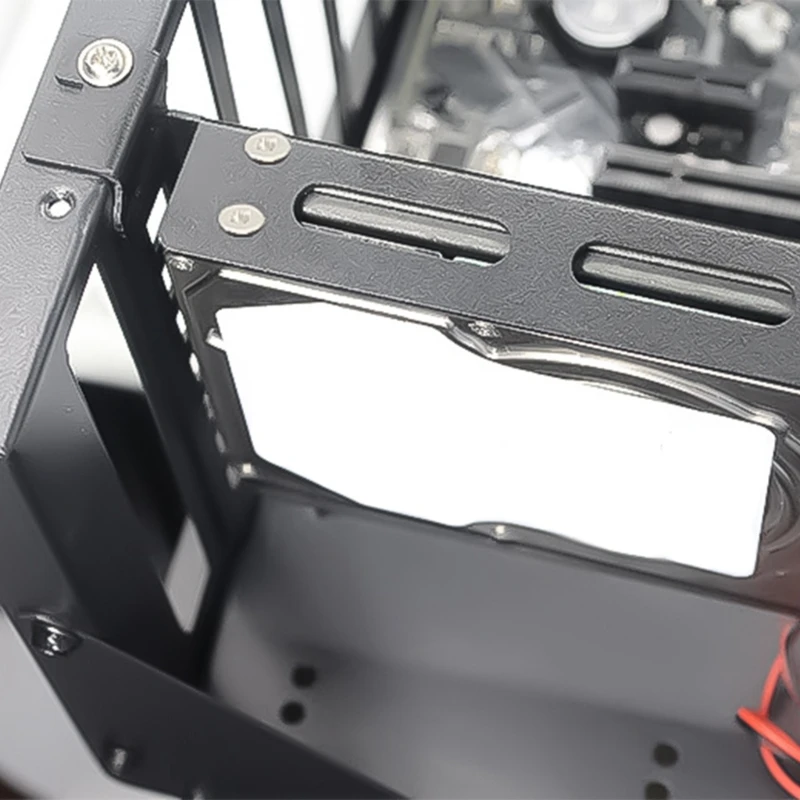 2.5" 3.5" Hard Tray Holder for PCI SSD HDD Metal Mounting Bracket Heat Dissipation SSD Mounting Bracket Adapter