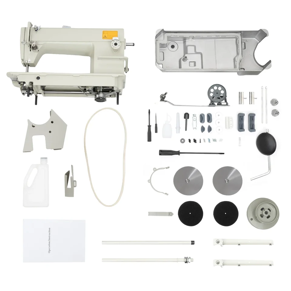 Portable Industrial Sewing Machine for Leather and Fabrics