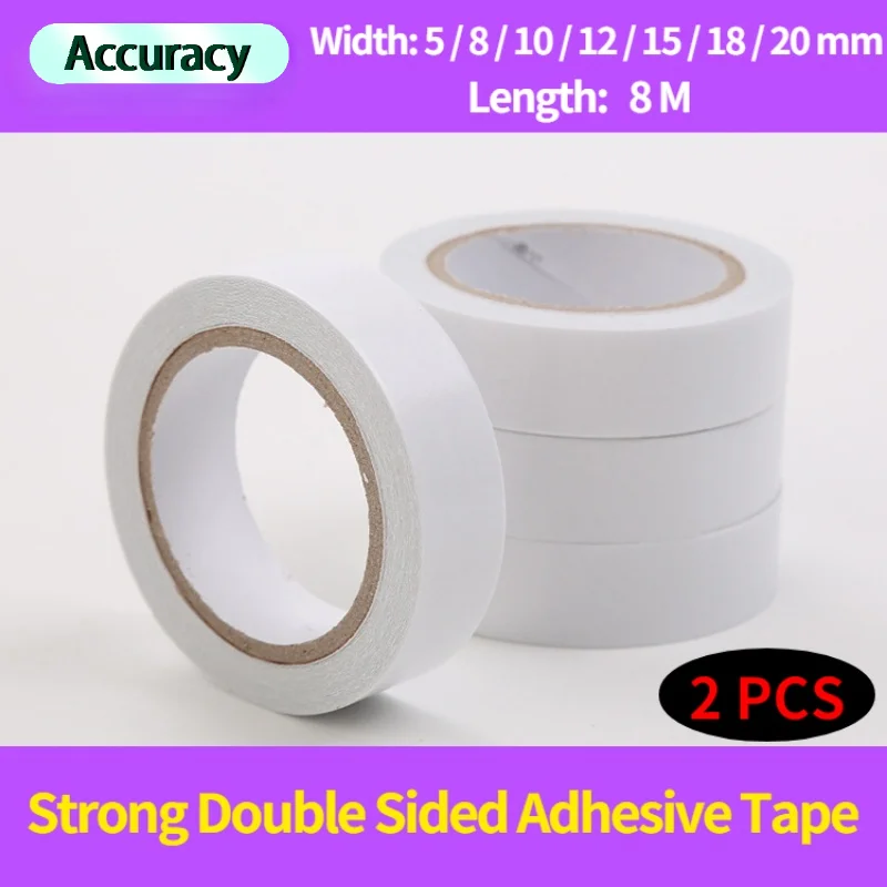 Thin Double Sided Adhesive Tape Ultra Strong Double Sided Tape 8m White Super Aliexpress